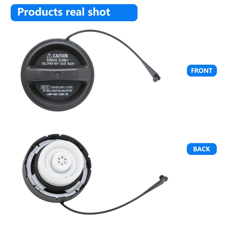 keriolee Gas Cap Fuel Cap Replace 77300-53010 Compatible with 2000-2006 Toyota 2004-2006 Scion 2001-2006 Lexus 2001-2005 GS300 GS430 IS300 LX470 RAV4 Sequoia 2001-2003 Highlander Sienna 2001-2002 4Runner - Image 5